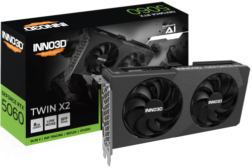 INNo3D GeForce RTX™ 5060 Twin 8GB | كرت شاشة انفيد...