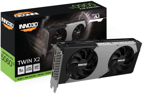 INNo3d GeForce RTX™ 5060 Ti Twin 8GB | كرت شاشة اي...