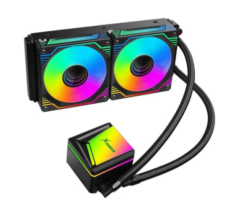 Xander WATERWHEEL 240mm Info Screen Liquid cooler...