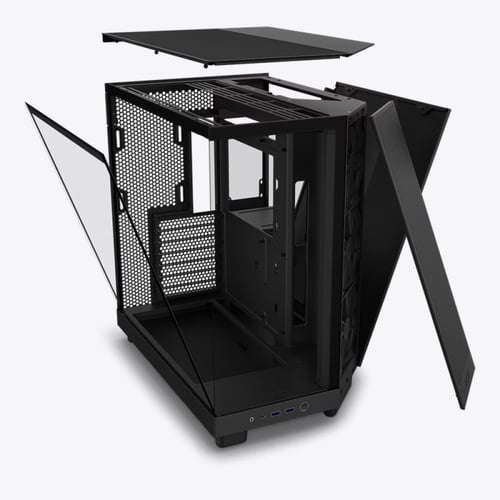 NZXT H6 Flow Black | كيس ان زي اكس تي اتش 6 اسود