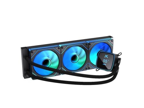 HOOK 360mm Info Screen Liquid cooler Black | مبرد...