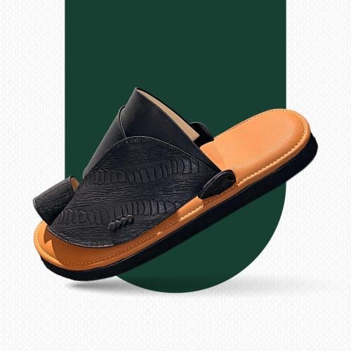 Embroidered Eastern shoe