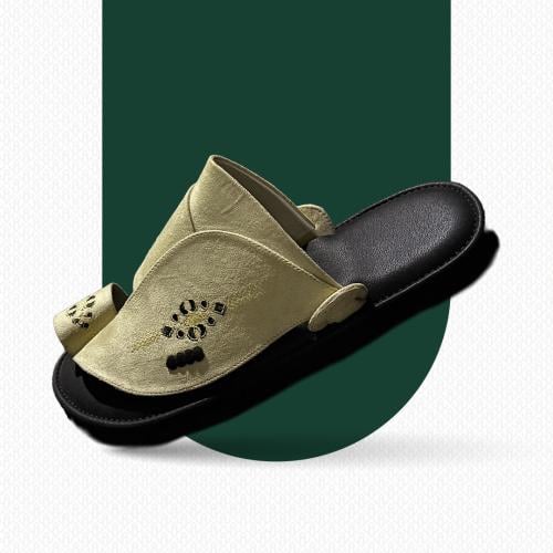 Embroidered Eastern shoe