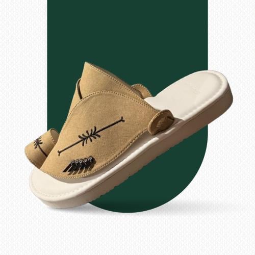 Embroidered Eastern shoe