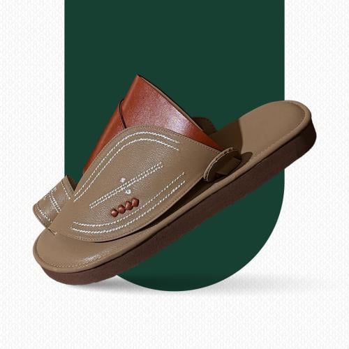 Embroidered Eastern shoe