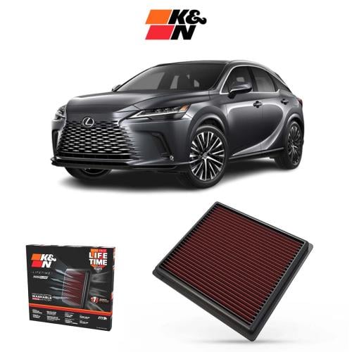 فلتر هواء رياضي K&N —مصمم على قربة الوكالة يناسب ل...