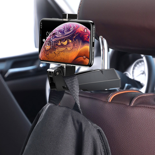 حامل هاتف ومنظم اغراض السيارة لمسند الرأس المقعد ا...