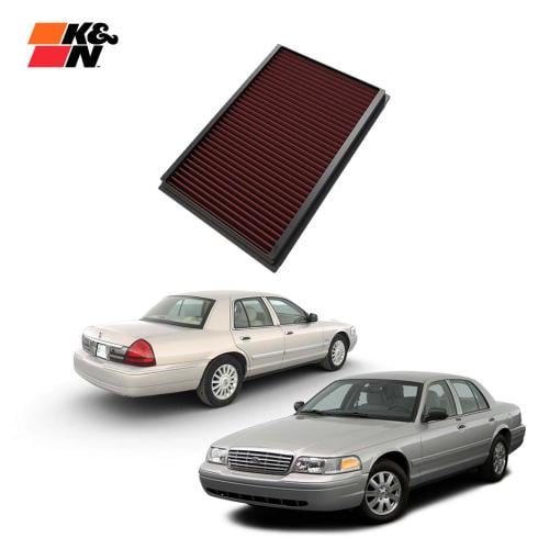 فلتر هواء رياضي K&N —مصمم على قربة الوكالة يناسب ا...