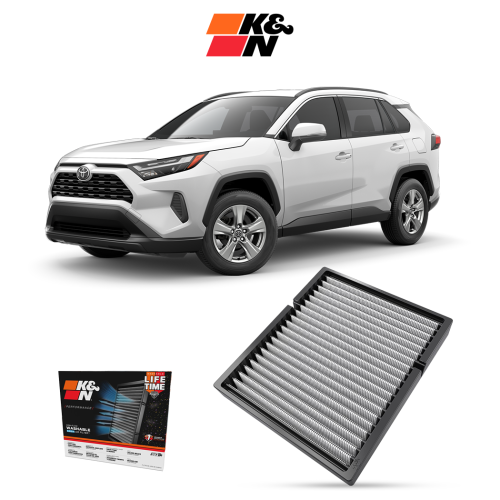 فلتر مكيف K&N تويوتا RAV4 2019-2025 قابل للغسل – أ...