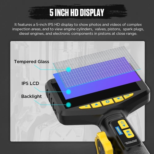 جهاز فحص وكاميرا تصوير داخل أجزاء المكينة والسيارة...