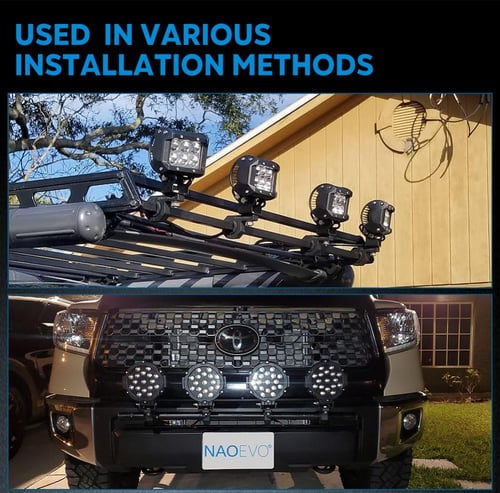 قواعد ليد للتثبيت على القوالب