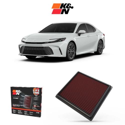 فلتر هواء رياضي K&N —مصمم على قربة الوكالة يناسب ك...
