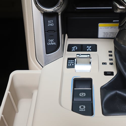 حماية ديكور القير ومساحة تخزين لاندكروزر lc300 202...