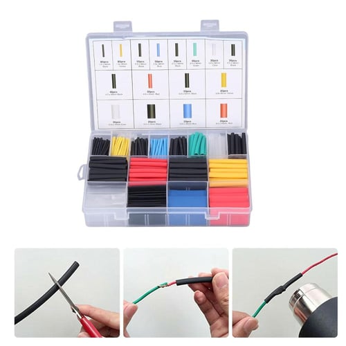 عوازل اسلاك حرارية هيات شرنك 580 قطعة متنوعة Heat...