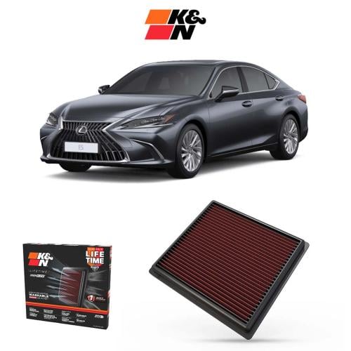 فلتر هواء رياضي K&N —مصمم على قربة الوكالة يناسب ل...