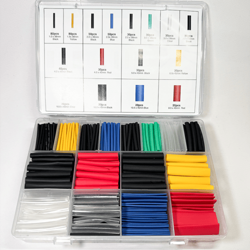 عوازل اسلاك حرارية هيات شرنك 580 قطعة متنوعة Heat...