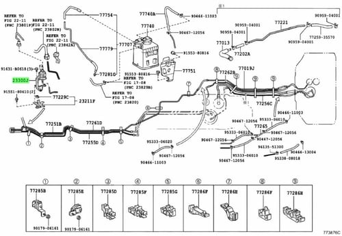 فلتر بنزين أف جي المكينة الجديدة والبرادو (صفاية)...