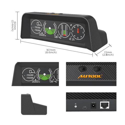 قيج عداد السرعة autool x90 GPS