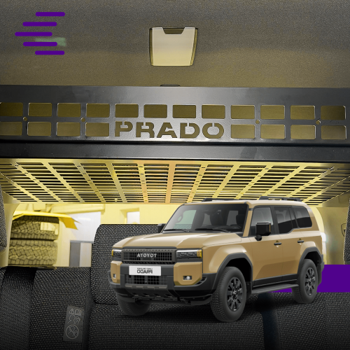 رف مولي تخزين تويوتا برادو 2024 ارتفاع 3 مستويات C...