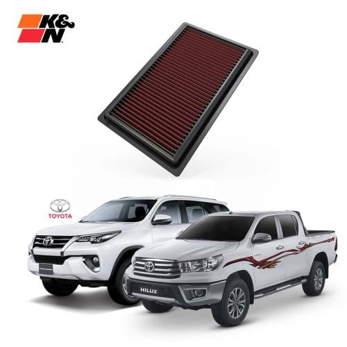 فلتر هواء رياضي K&N — قابل للغسيل، زيادة العزم وال...