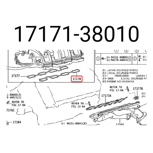 وجه ثلاجة المكينة للاندكروزر واللكزس 5.7 4.6 17171...