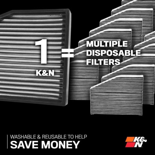 فلتر مكيف K&N تويوتا لاندكروزر 5.7 2008-2021 قابل...