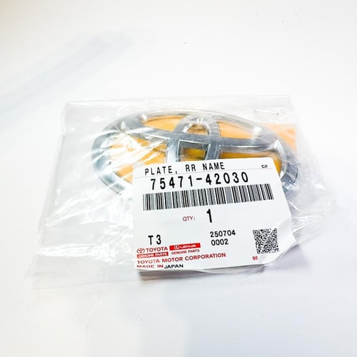 شعار تويوتا الأصلي – رقم القطعة 7547142030 | قطع غ...