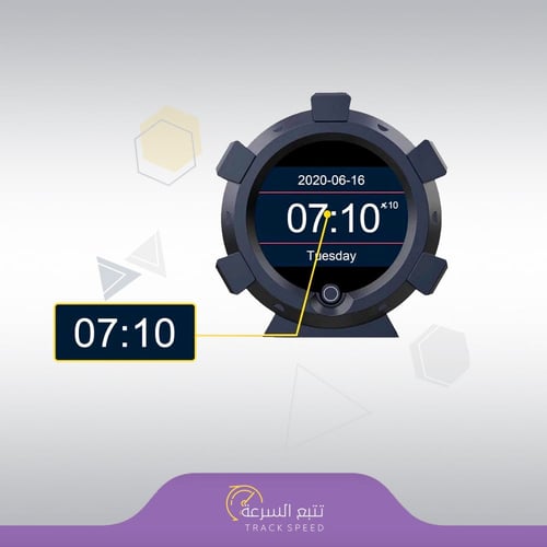 قيج عداد السرعة autool x95 لجميع السيارات متعدد ال...