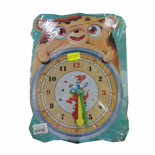 ساعة من الورق المقوى