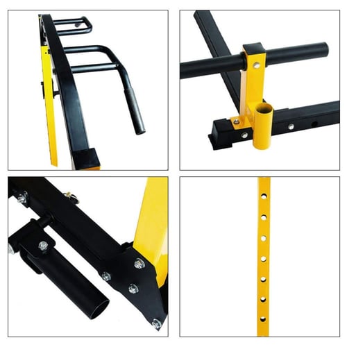 حامل سكوات احترافي مع ملحقات متعددة – مثالي لتدريب...