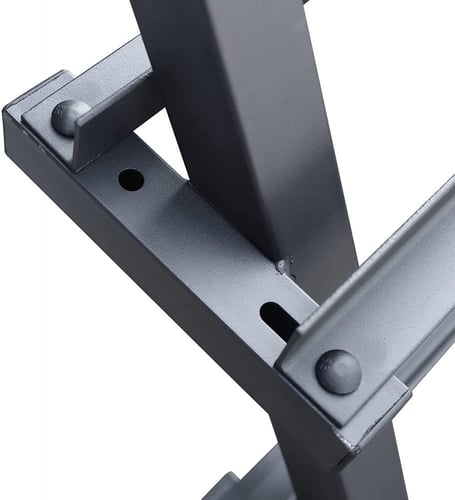 حامل دمبل وأثقال مكون من ثلاث رفوف