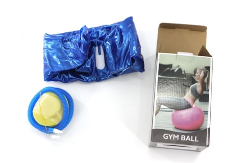 كورة يوقا 75 سم مع منفاخ