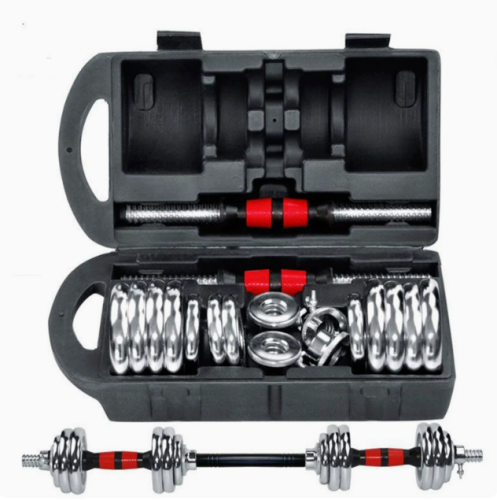 شنطة أوزان كروم 30 كجم مع وصلة بار