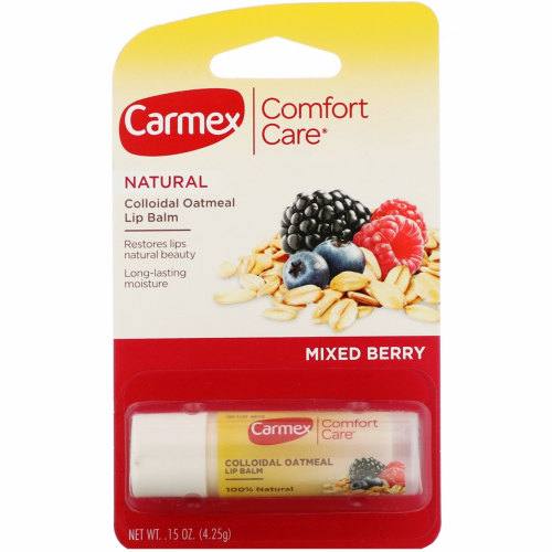 مرطب شفاة carmex بالشوفان والتوت