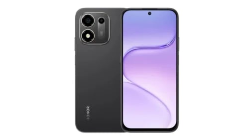 هونر - جوال X7e Plus بذاكرة 128 جيجابايت ورام 6 جيجابايت 5G - أسود مخملي