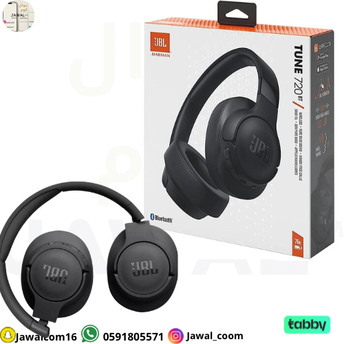 JBL سماعة راس لاسلكية ستيريو فوق الاذن 720BT من تو...
