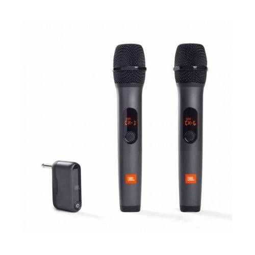 2 ميكروفون Wireless اسود JBL
