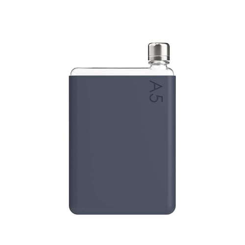 ميموبوتل - A5 زجاجة ماء مستطيلة مسطحة 750مل الوان...