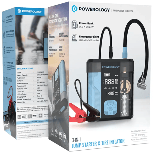 اشتراك سيارة 3*1 قوة 12000 ملي امبير POWEROLOGY