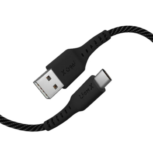 كيبل تايب سي Usb قماش طول متر ليون X