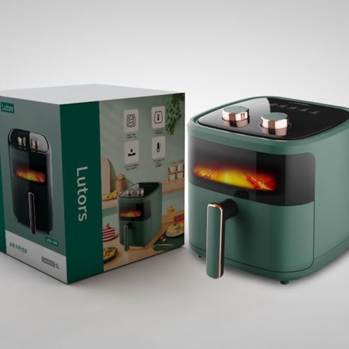 قلاية هوائية 5.5 لتر Lutors