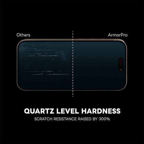 استيكر حماية لقافه كوارتز زجاجية لأجهزة ايفون 16 A...