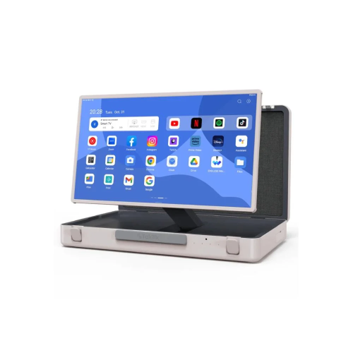 شاشة متنقلة بتصميم حقيبة محمولة 27 بوصة