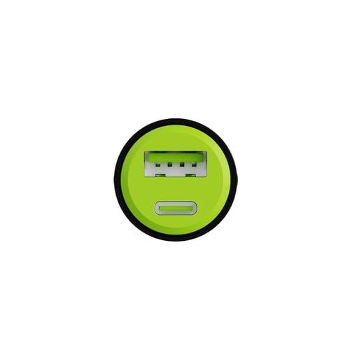شاحن سياره 65 واط مدخلين USB,PD قوي