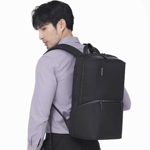 شنطة ظهر مقاس 15.6 اسود بجيبين كينجسون