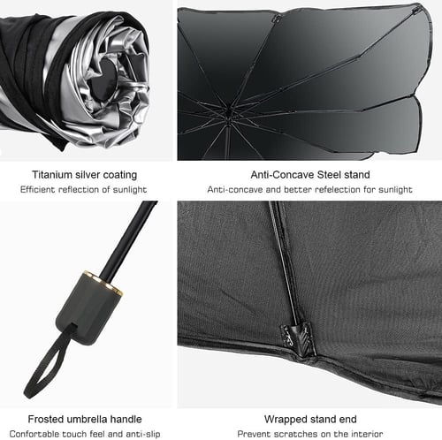 شمسية للسيارة داخلية للحماية من اشعة الشمس