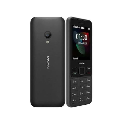 نوكيا 150 شريحتين أسود (ضمان الوكيل )