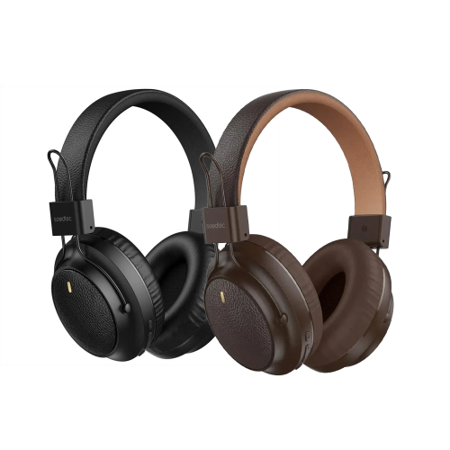 سماعة رأس Leather-Finish من Porodo