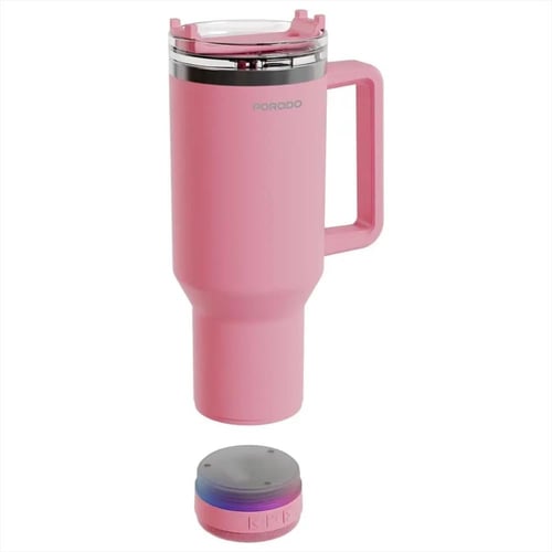 كوب حراري Hydro Tunes مع اسبيكر 1200مل من Porodo