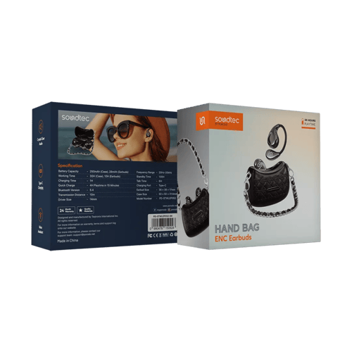 سماعة بورودو Hand Bag (TWS) بخاصية إلغاء ضوضاء الم...